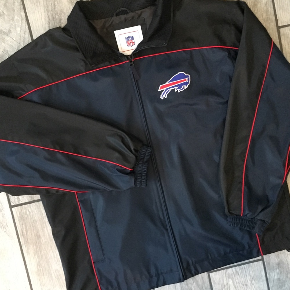 VTG Buffalo Bills Jacket Heavyweight Sz. L